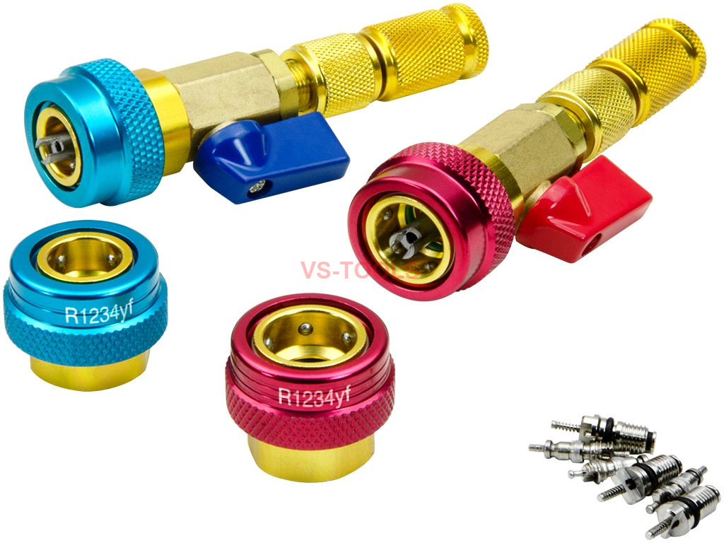 R134a R1234yf Quick Valve Core Remover Installer Tool Air